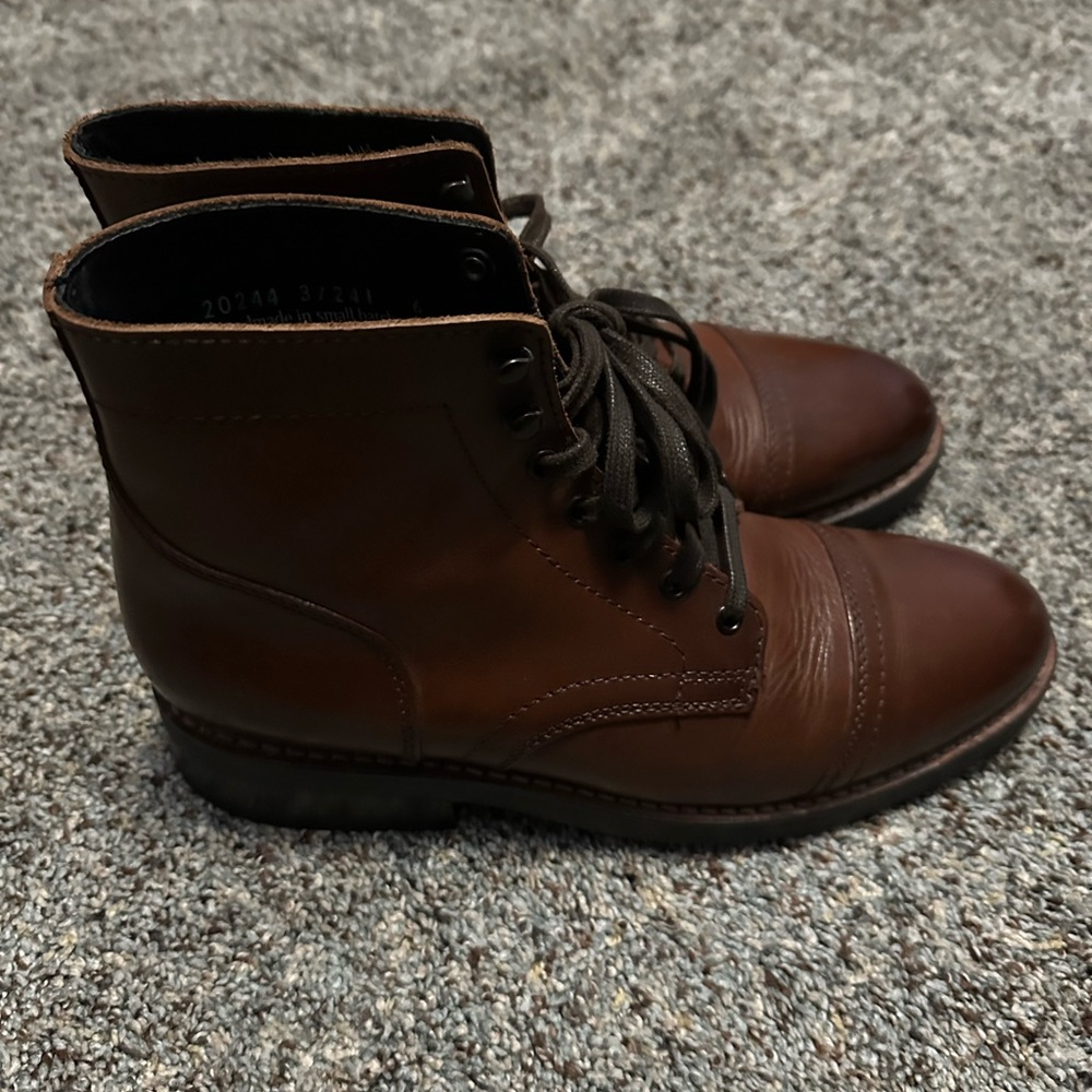 Thursday Boot Company Dark Brown Leather Boots - Picture 2 of 7